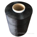 Dope geverfd zwart High Tenacity polyester garen 1110dtex / 192f